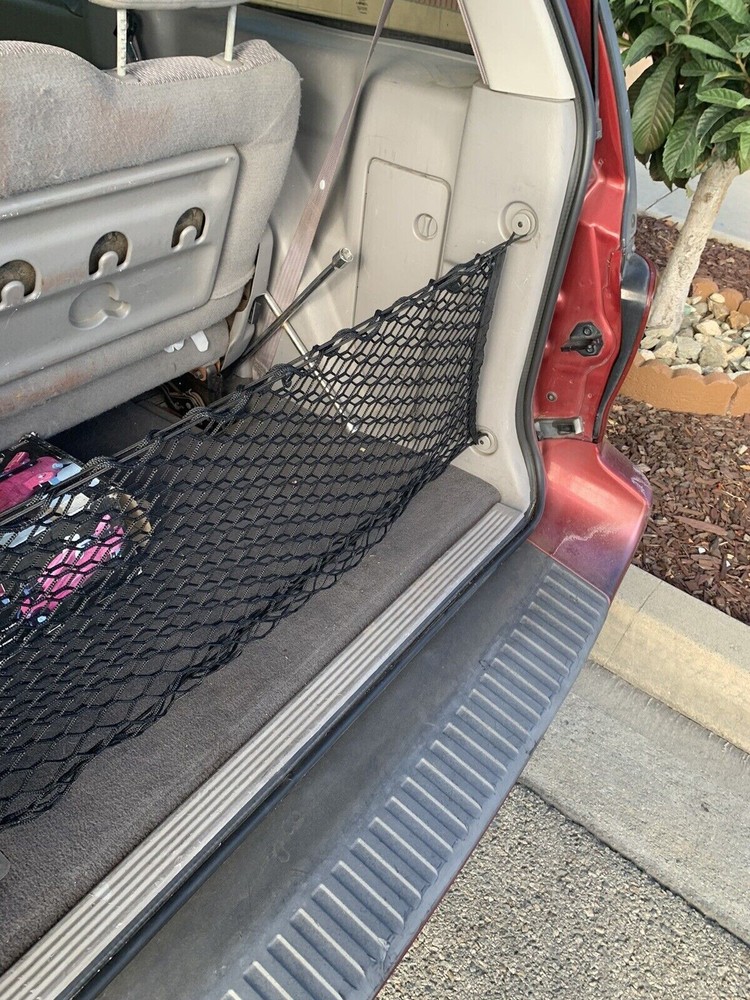 Rear Trunk Envelope Style Mesh Organizer Cargo Net for FORD WINDSTAR 1995-2003