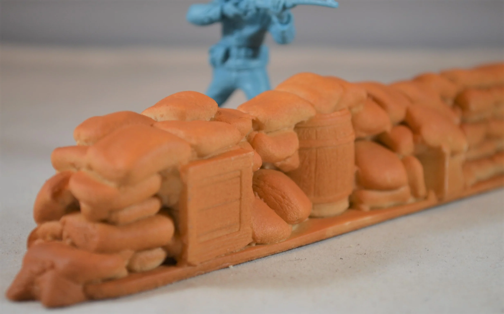 TSSD Unpainted Sandbag 6.5" Barricade TS206