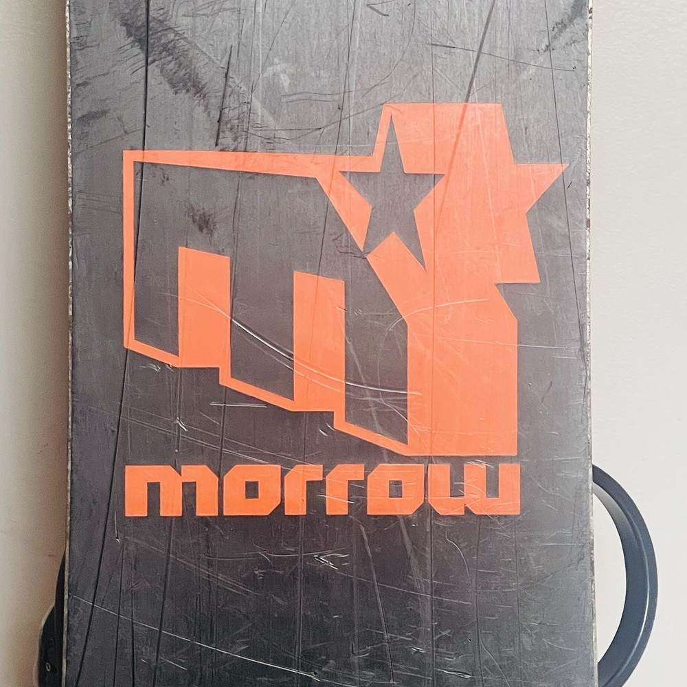 Morrow Trooper Snowboard Boys 45” Red Black Slider Bindings Soft Flex Hyper Core