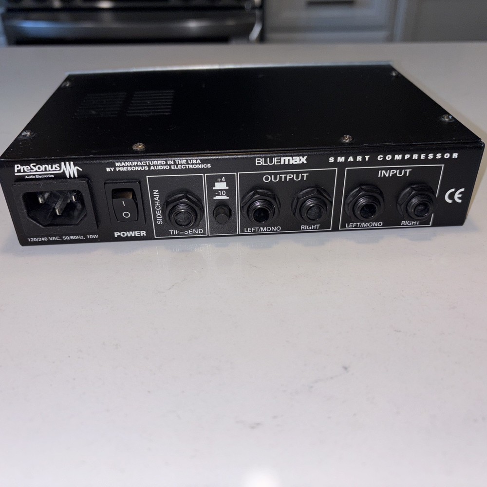 PRESONUS BLUE MAX/SMART COMPRESSOR as is untested no power cord