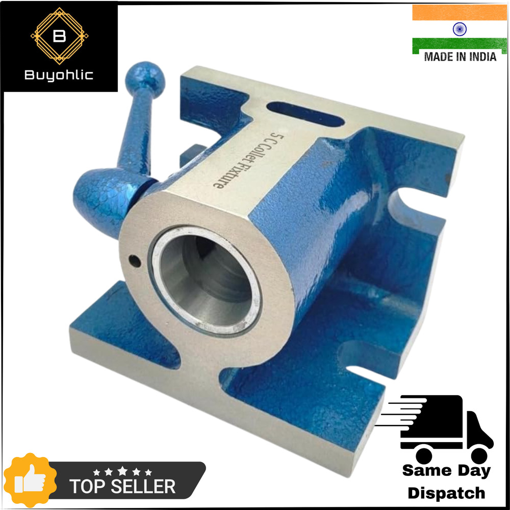 5C Horizontal-Vertical Angle Collet Holding Fixture