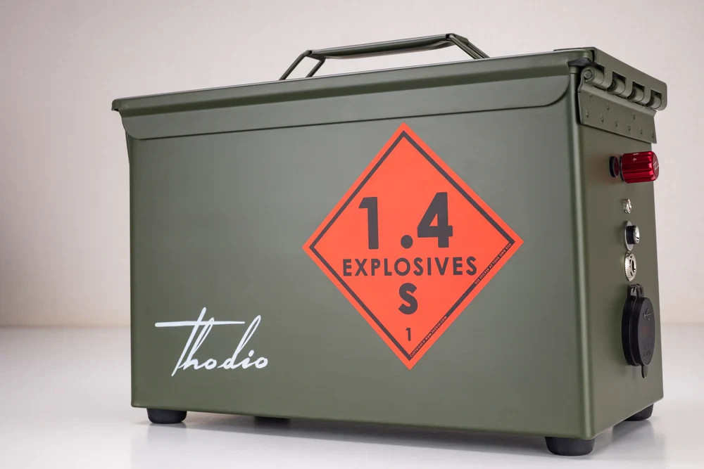The Original Ammo Can Speaker .50 CAL A-BOX™ OLIVE DRAB