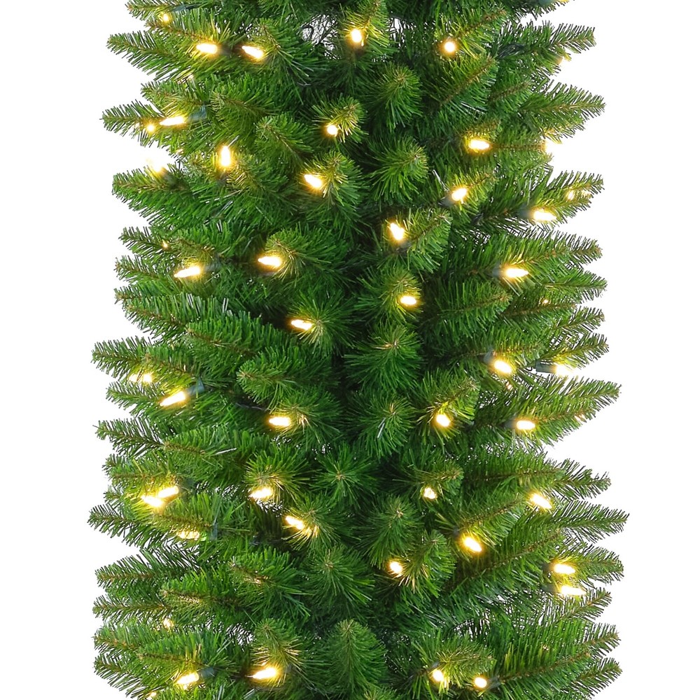 Prelit Artificial Christmas Tree, Candle tree, Pencil Tree, Slim Christmas Tree