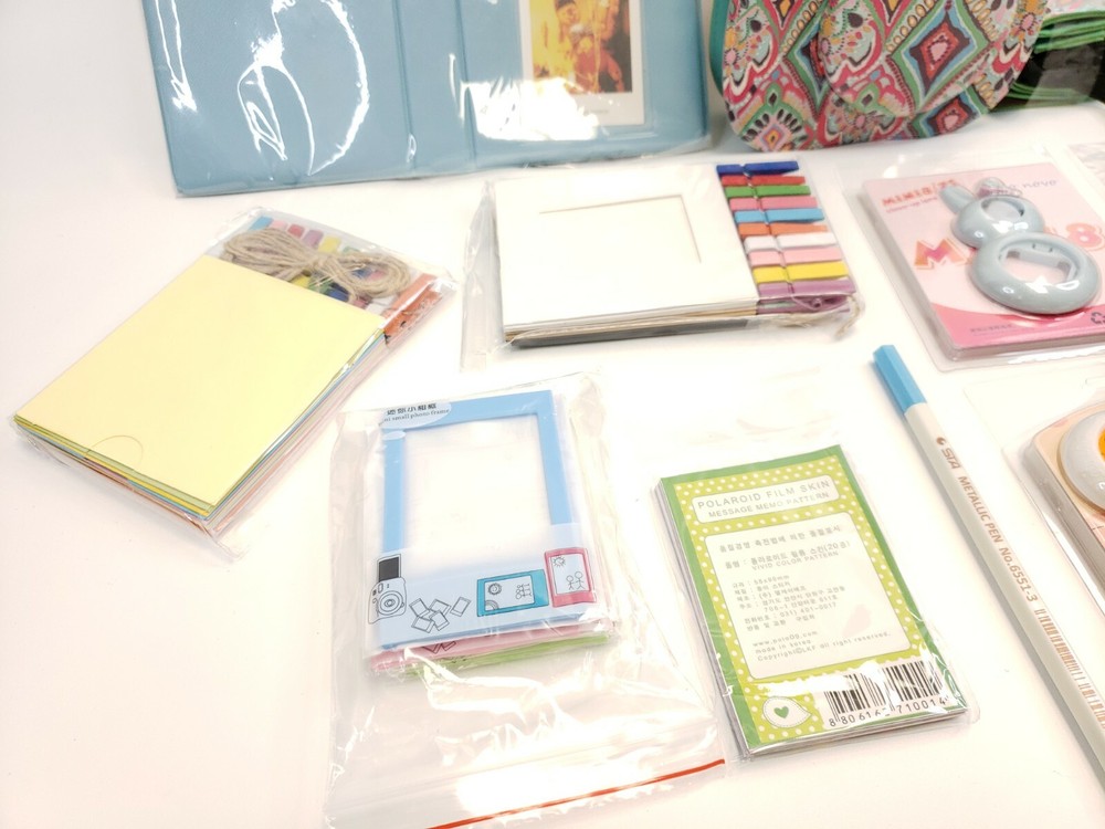 Camera Case with Accessories Kit - Bundle for Instax Mini 8 Instant Film Camera