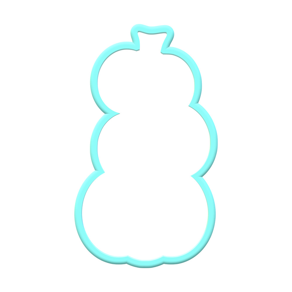 Stacked Jack-o-lantern Cookie Cutters