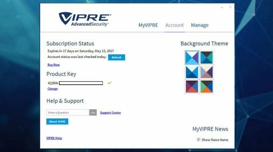 VIPRE Antivirus Advanced Internet Security for Home , 1 PC 1 Yr