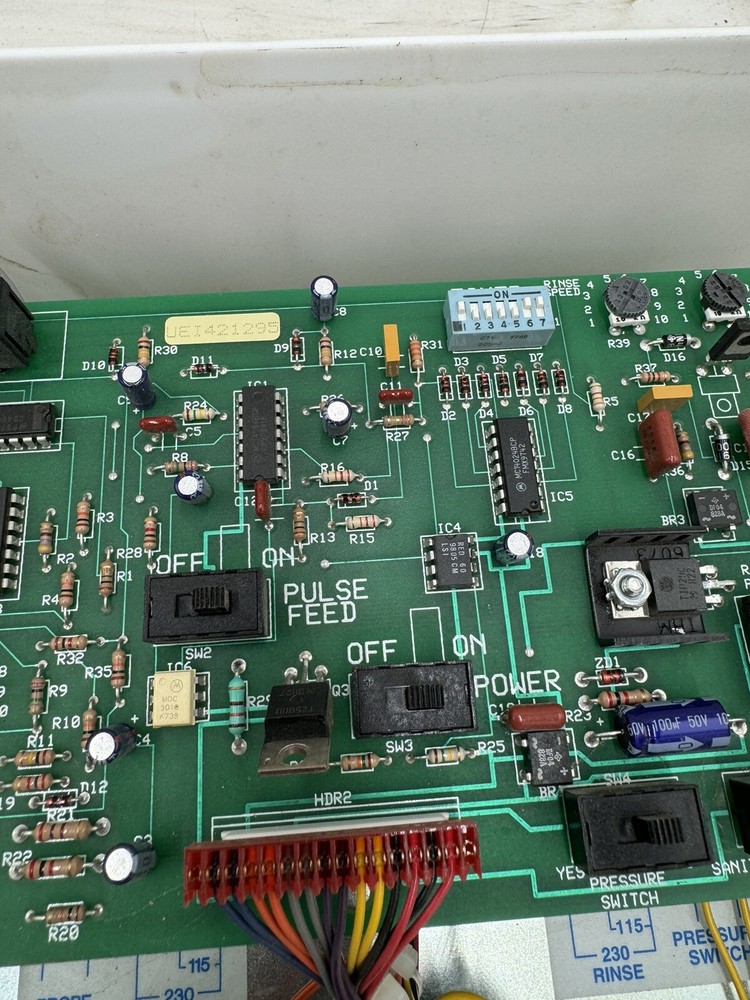 Hobart Commercial Dishwasher Control Board Assembly Freedom System