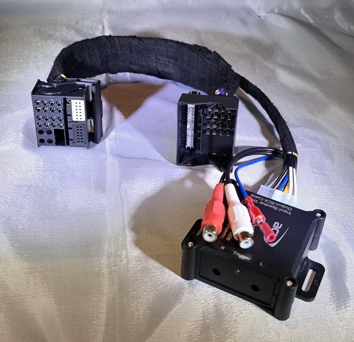 BMW 5 Series E60 E61 X3 E83 Amplifier Connection RCA Connection High-Low Adapter