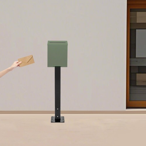 Mailbox Post with Post Base, Mailbox Mounting Post, Mailbox Post for Outside