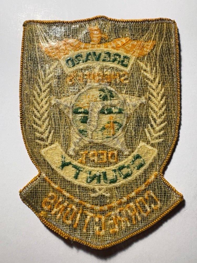Brevard County Florida Sheriff Corrections Patch