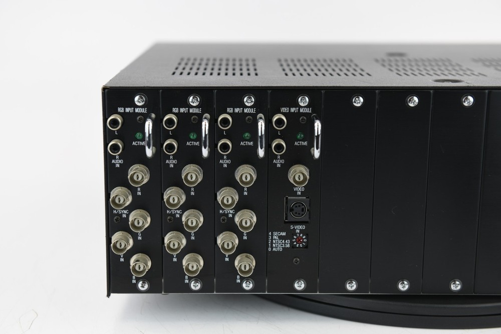 GE System Controller Model SC10 - RGB & Video Input Modules - For Parts