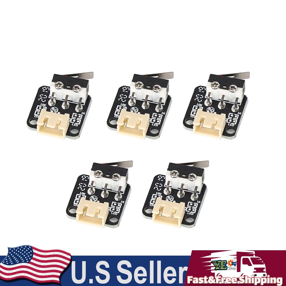 5PCS 3Pin Endstop Limit Switch Mechanical Endstop Switch Module for CR-10 Ender