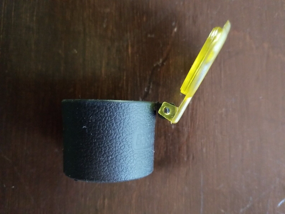 BUSHWACKER OPTICS COVER, SIZE 3, SPRING OPEN OPERATION, NEW IN PACKAGE, SEE-THRU