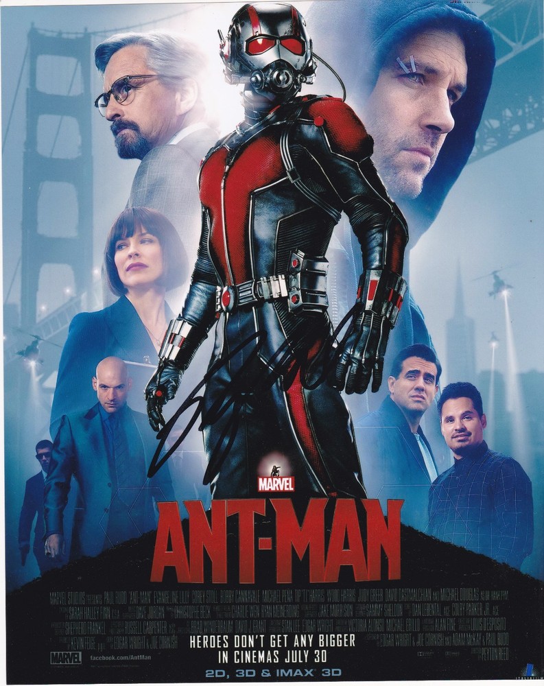 PEYTON REED ANT-MAN DIRECTOR SIGNED COLOR PHOTO