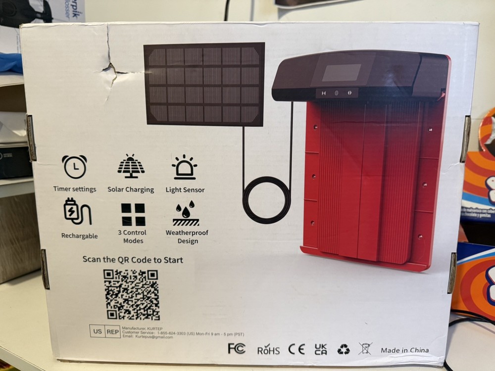 Automatic Chicken Coop Door Solar Powered-Light Sensor