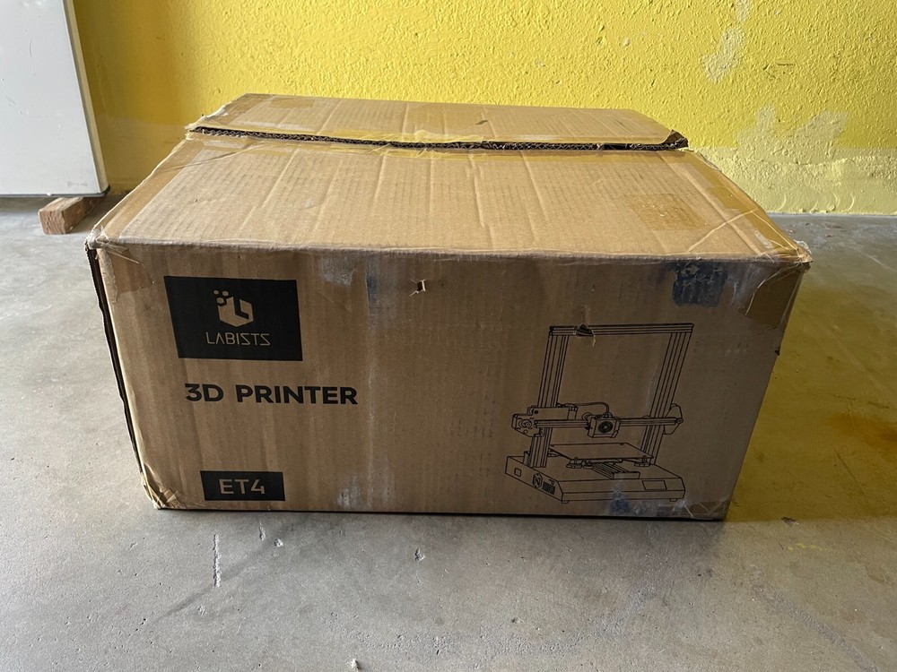 3D Printer ET4 LABISTS Auto Leveling Touch Screen 220x220x250mm New No Returns