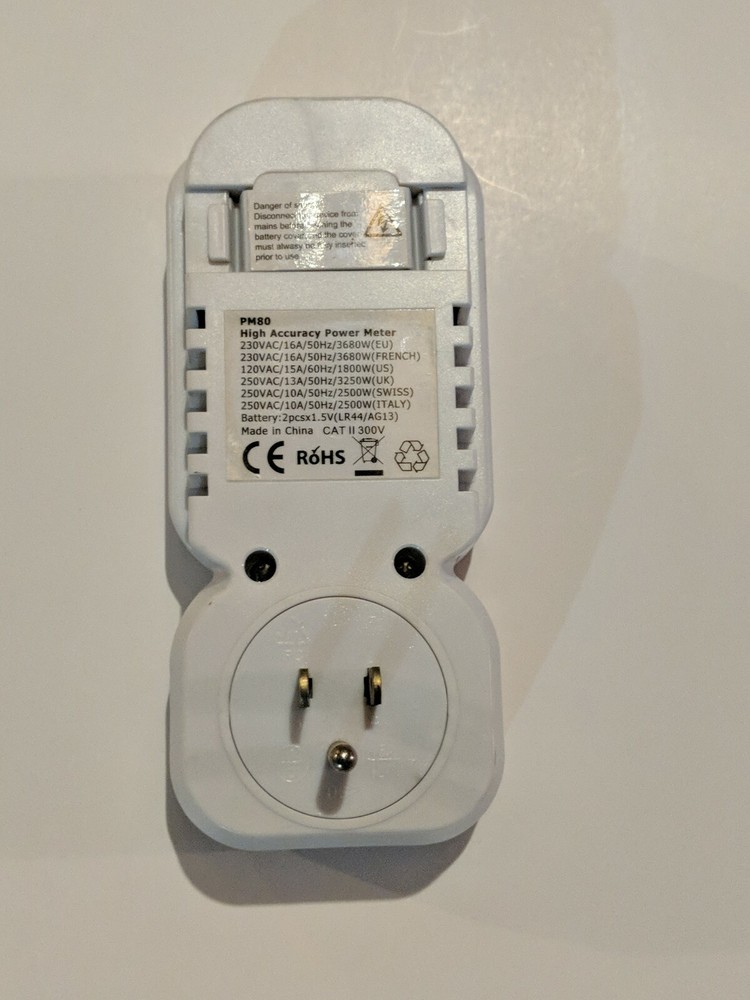 High Accuracy Power Meter Model No. PM80
