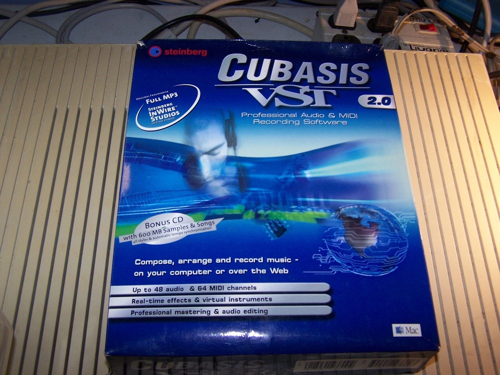 Cubasis VST Audio & MIDI Recording Software for Macintosh V.2.0