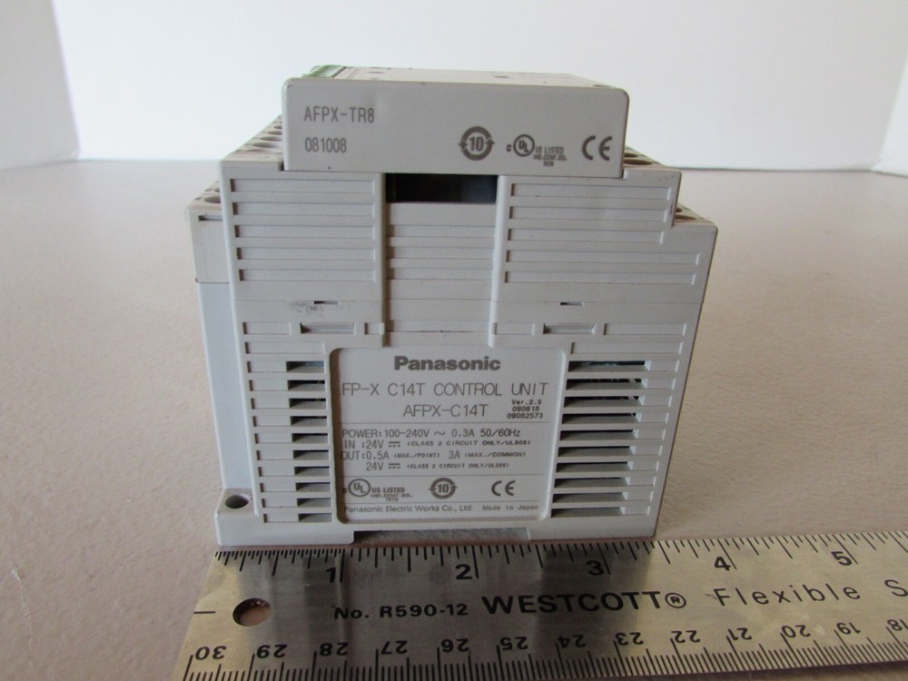 Panasonic Control Unit FP-X-C14T PLC Japan AFPX-C14T