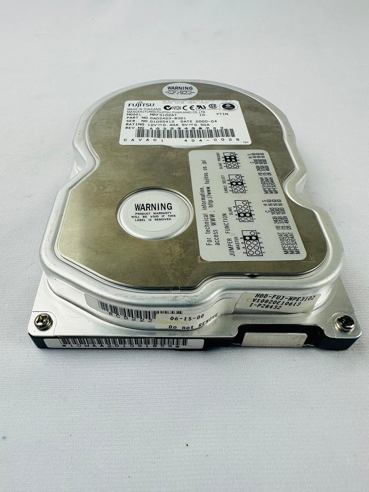Fujitsu MPF3102AT CA05423-B321 Internal Hard Disk Drive