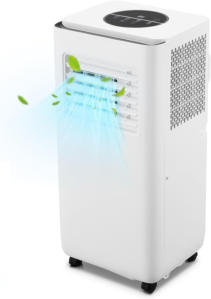 10000BTU Portable Air Conditioner Built in Dehumidifier & Fan & Sleep Mode