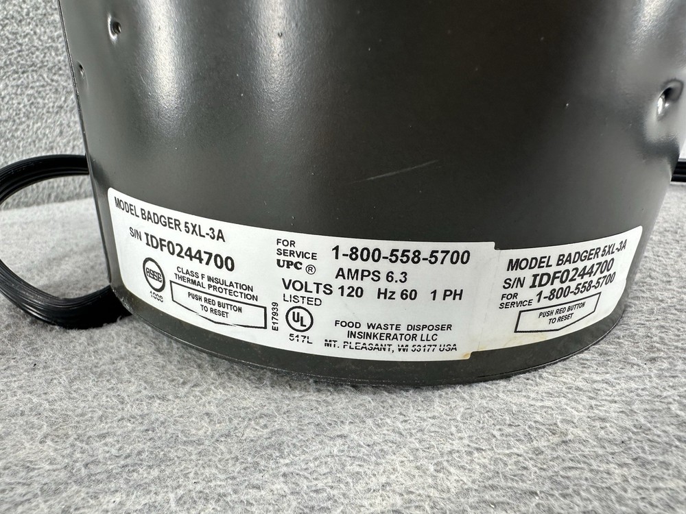 INSINKERATOR - Badger 5XL Garbage Disposal 1/2 HP