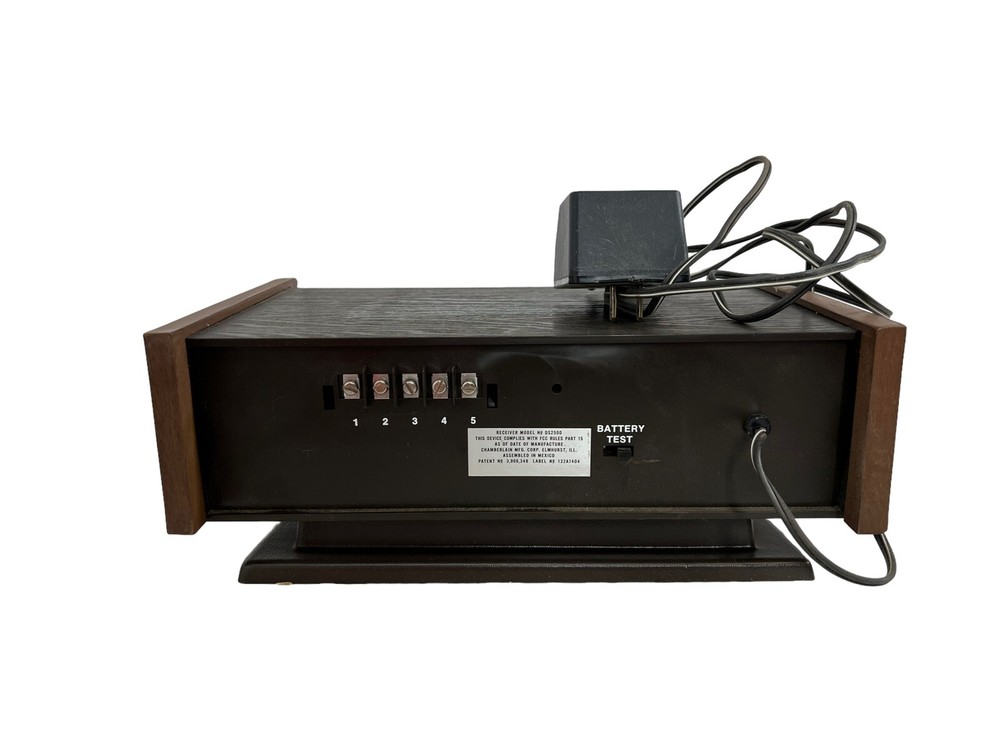 Vtg 1970's Chamberlain Intrusionplus Wired Home Security System - Untested