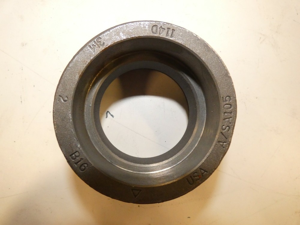 2 in Pipe Size - Pipe Fitting Steel Coupling, Socket Weld
