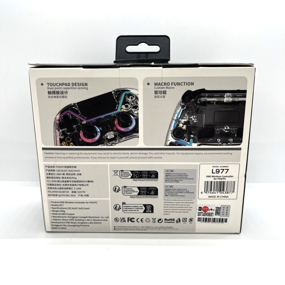 IINE Bastet Wireless Controller Compatible with PS4/Switch/PC/Android/IOS