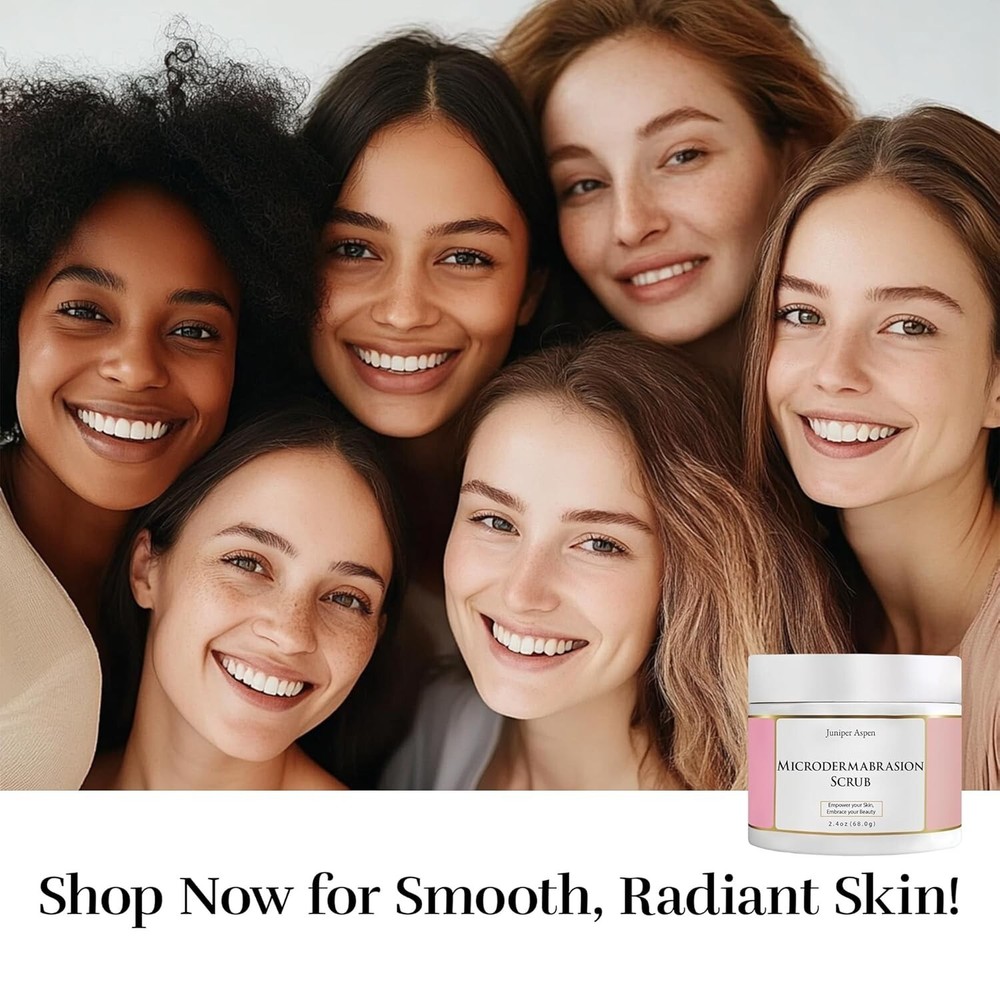 Microderm Facial Scrub - Exfoliating Face - Exfoliator'''