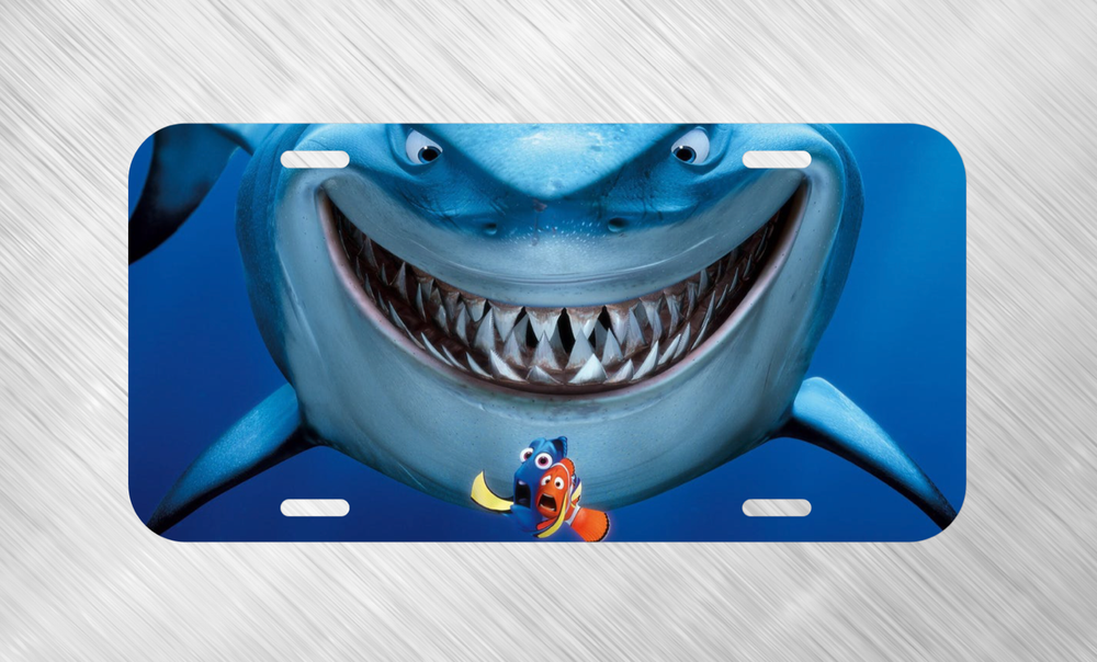 Finding Nemo Shark Bruce Dory License Plate Auto Car Tag FREE SHIP