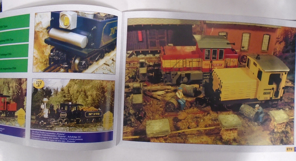 VINTAGE ETS ELECTRIC TRAIN SYSTEM 1998 CATALOG & PRICE LIST