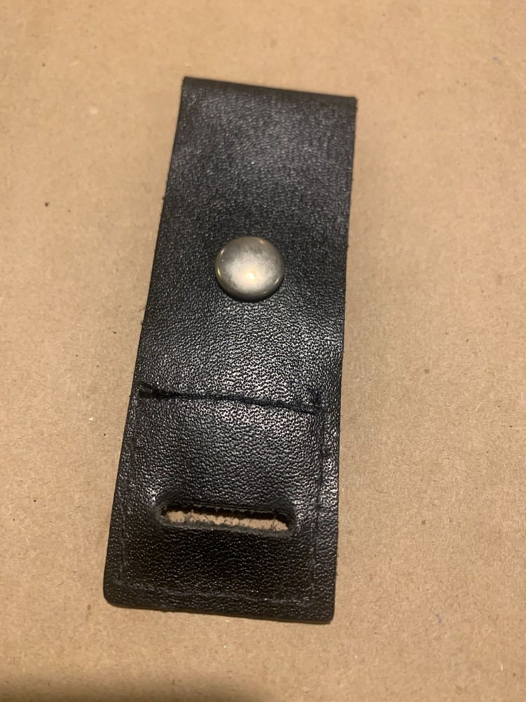 Boston Leather Epaulet Radio Microphone Hanger