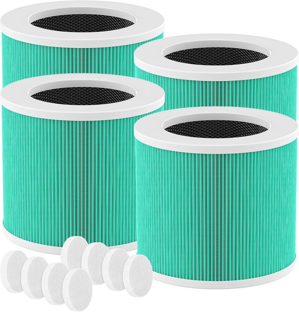 4 Count HY1800 Replacement Filters - High-Efficiency System