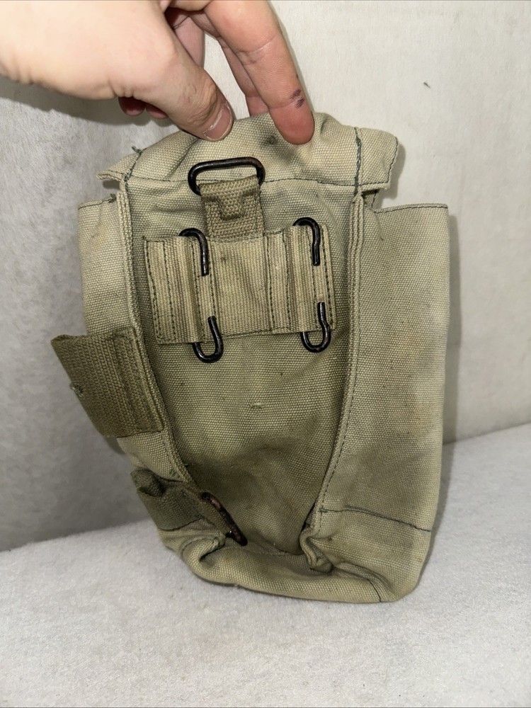 Vintage Canvas Military Pouch