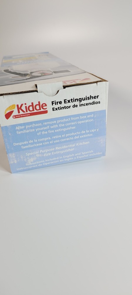 Kidde Fire & Safety KID21008173MTL Kitchen Fire Extinguisher - White