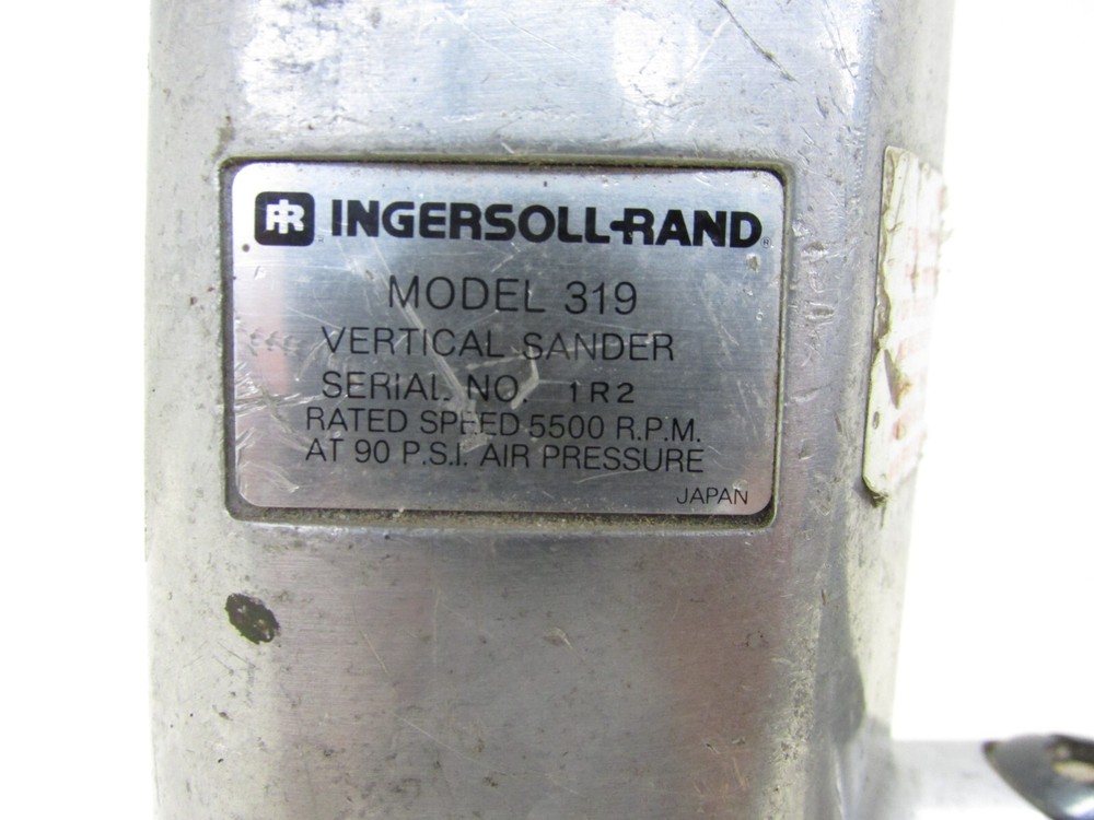 INGERSOLL RAND TOOLS VERTICAL SANDER, MODEL: 319