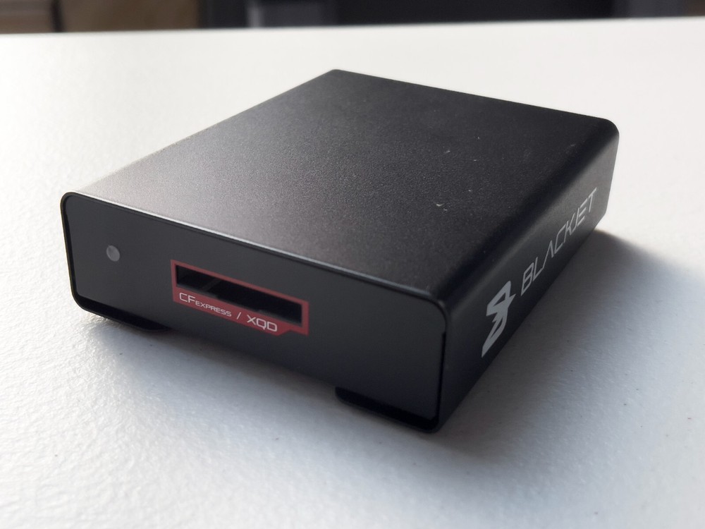 Awesome Atech Blackjet TX-1CXQ CFexpress Type B / XQD Thunderbolt 3 Card Reader
