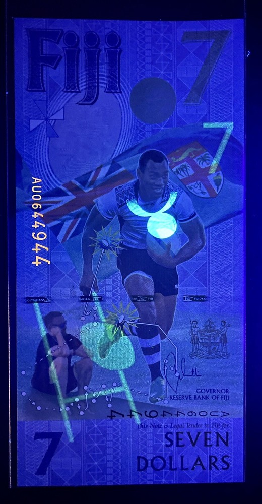 Fiji 7 Dollars Banknote , 2016/17, ND P-120 UNC, Commemorative