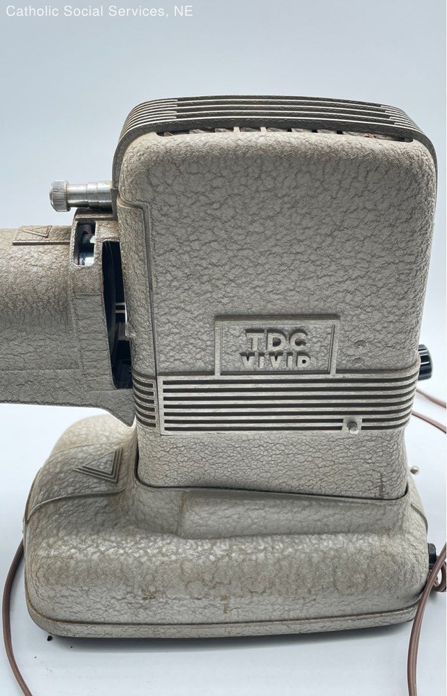 Vintage TDC VIVID Selectron ~ Slide Projector Deluxe Model D Camera