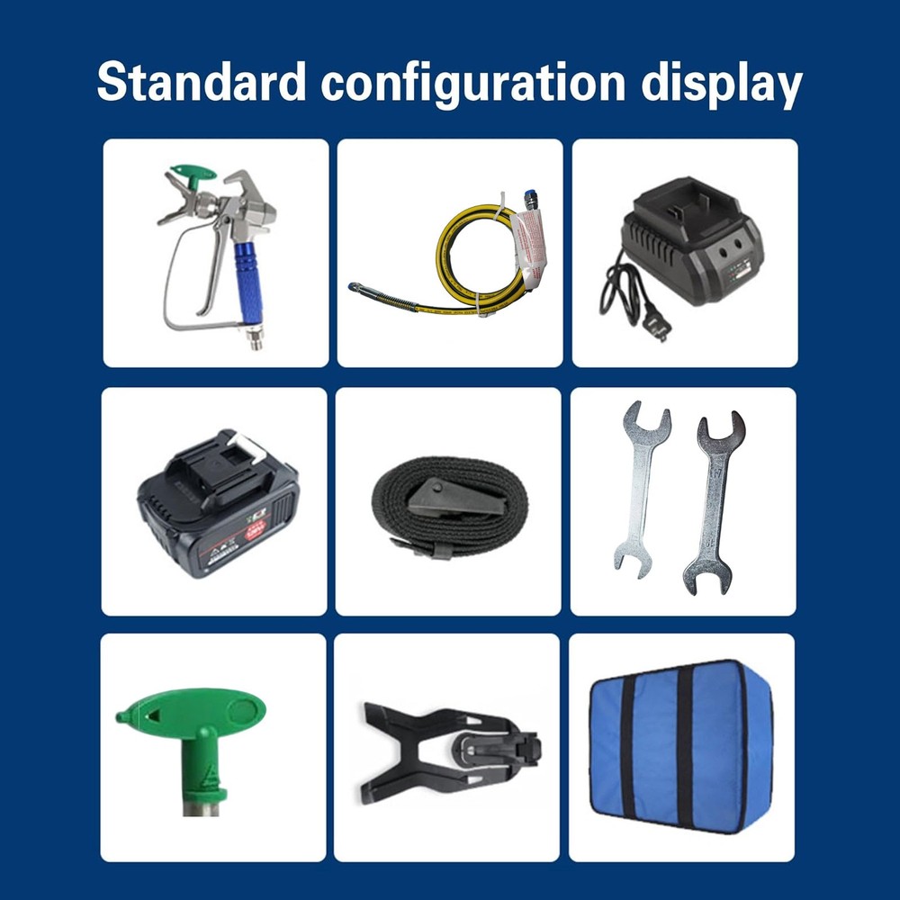 Handheld High Pressure Spray Paint Machine Airless Tools