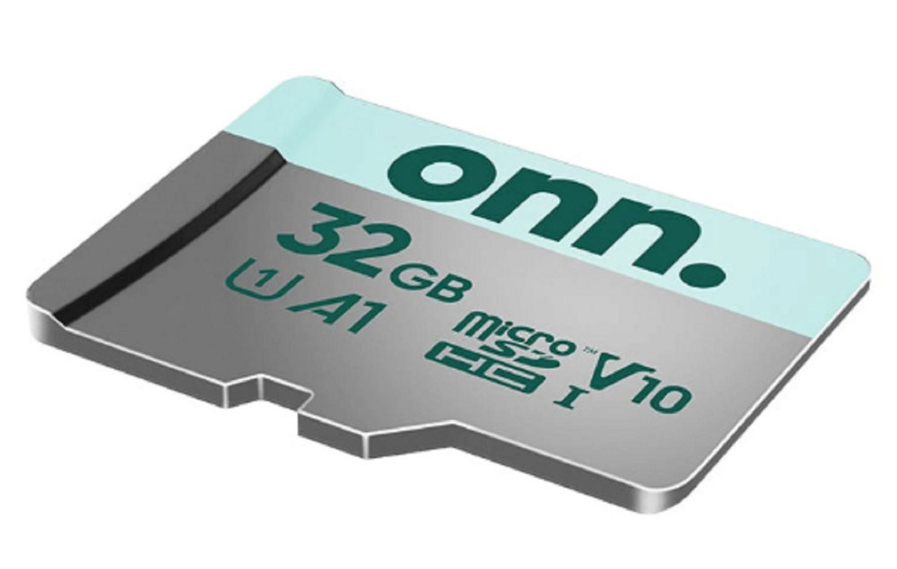 onn 32GB Class 10 U1 MicroSDHC Flash Memory Card