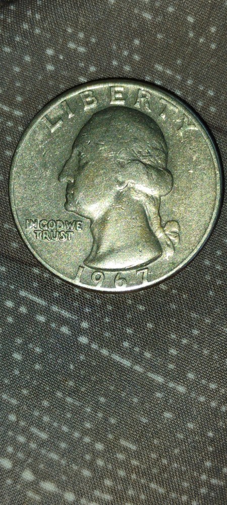 Rare 1967 Quarter No Mint Mark