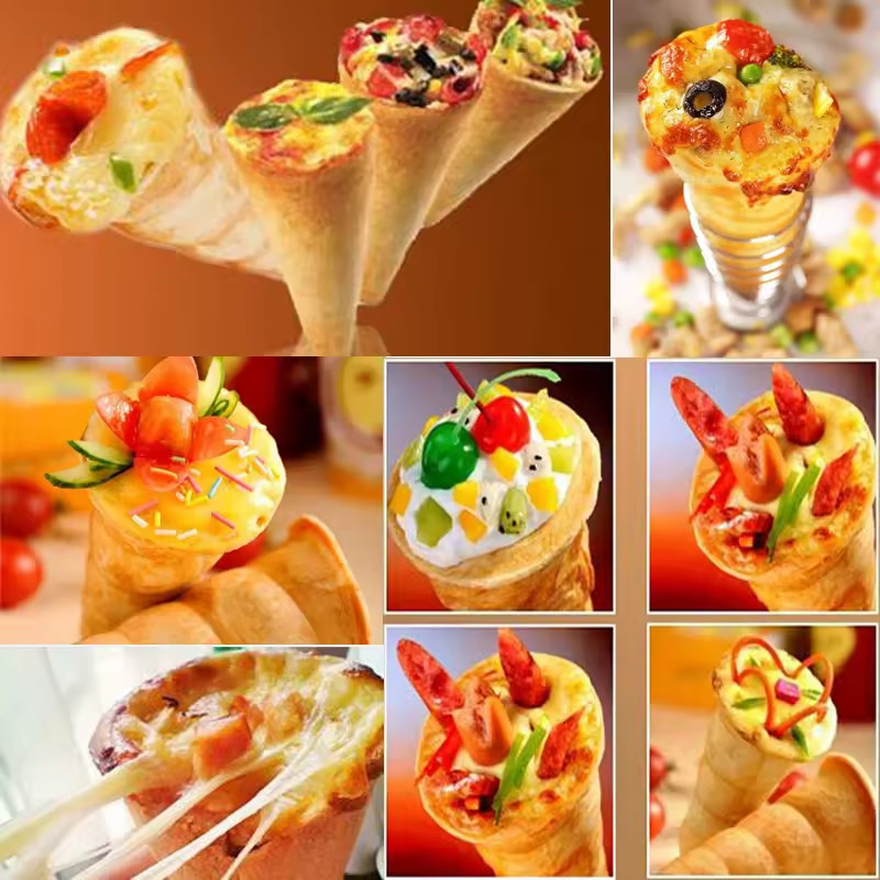 Pizza Cone Maker Commercial Electric Pizza Cone Forming Making Maker Machine