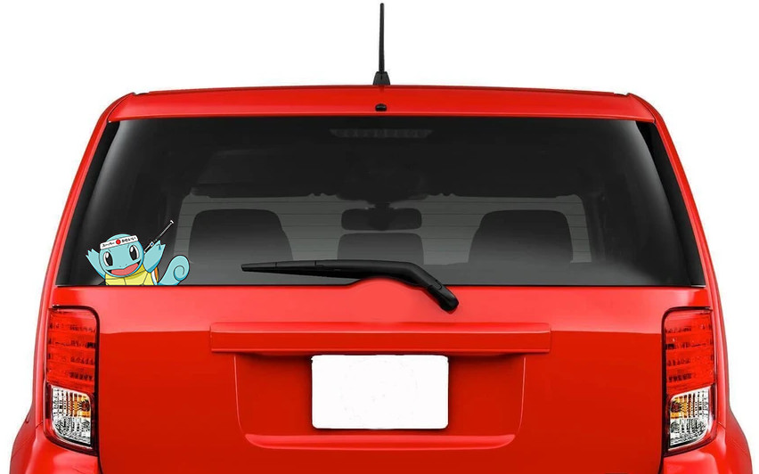 Squirtle POKEMON STICKER DECAL -Peeker Peeking- 4 Different Sizes