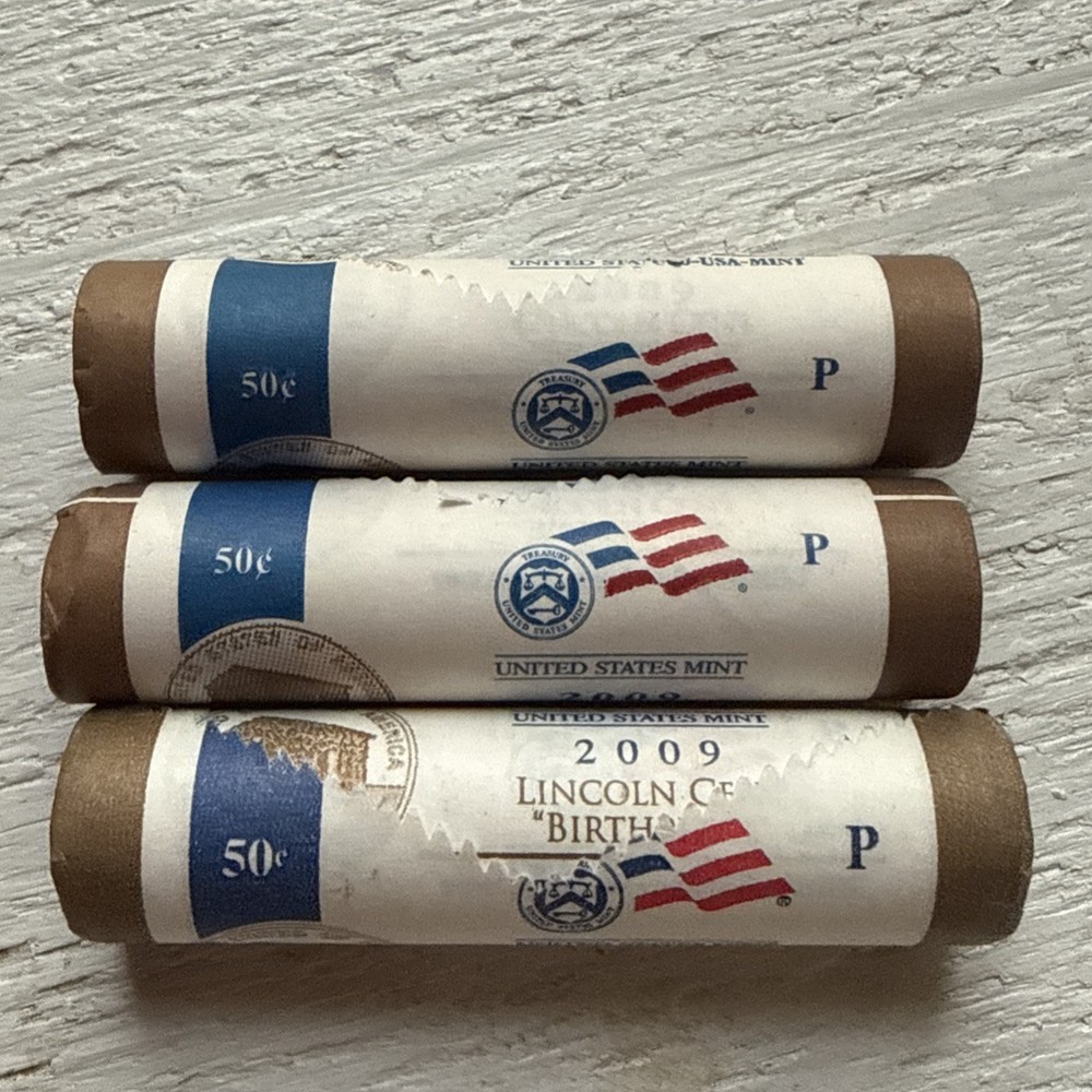 2009-P Uncirculated Lincoln Cent Birthplace~One Roll Per Order
