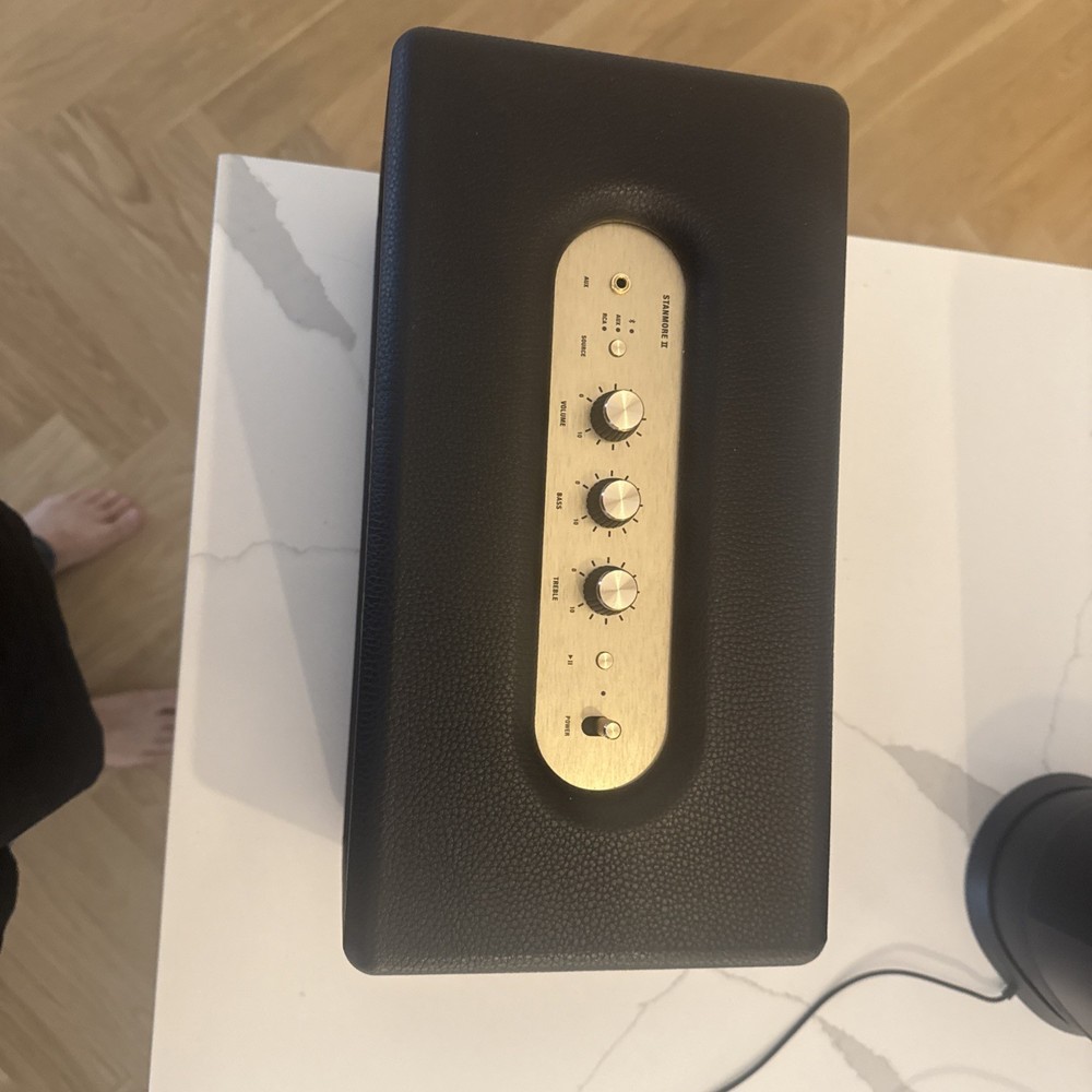 MARSHALL STANMORE II BLUETOOTH SPEAKER BLACK