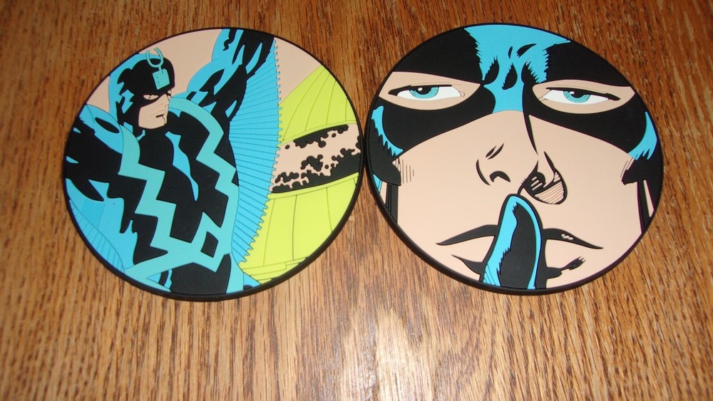 Loot Crate Exclusive Black Bolt Coaster Set NIB