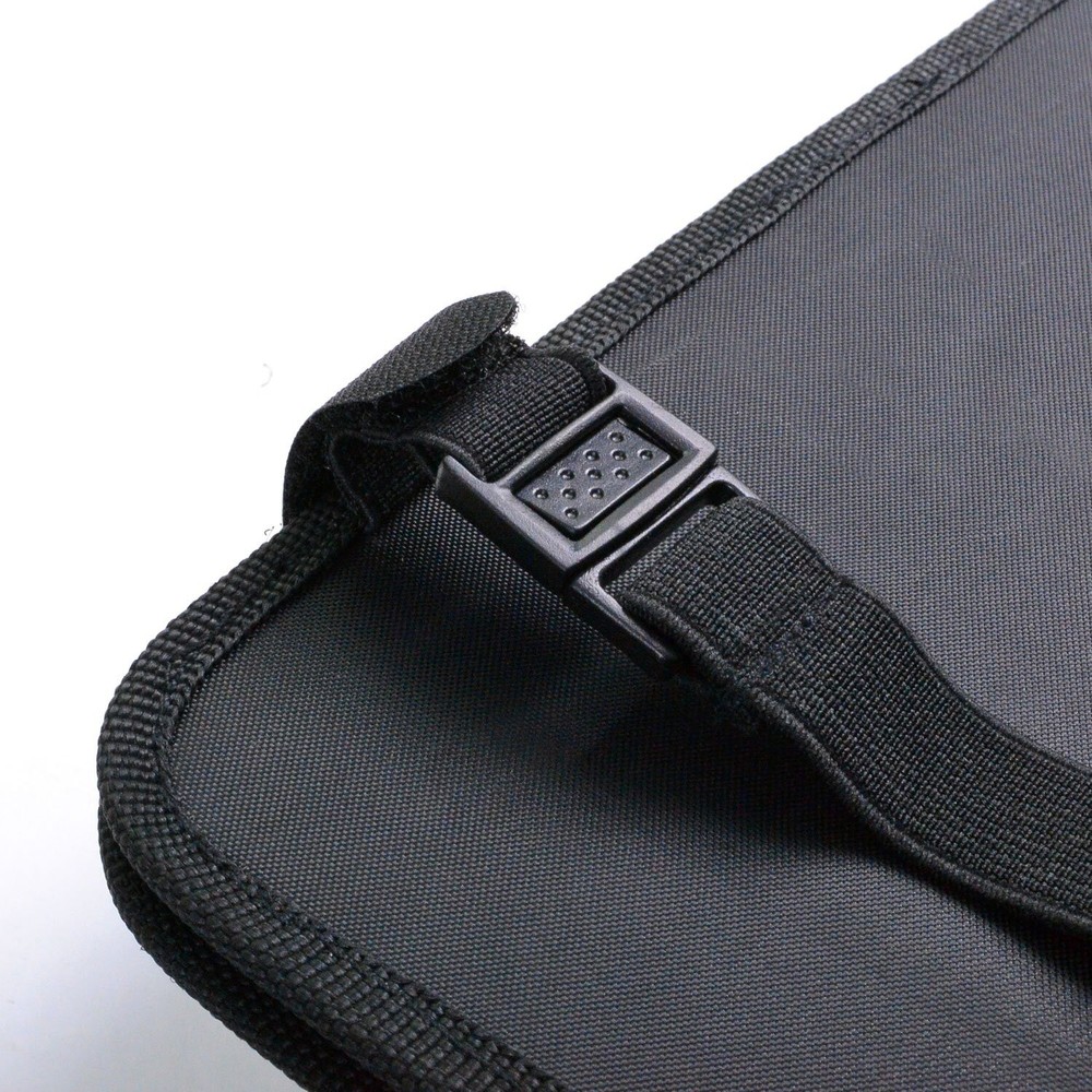 TFY Car Visor Organizer. Triple-Layer, 30 CD/DVD Disk Storage Holder - Black