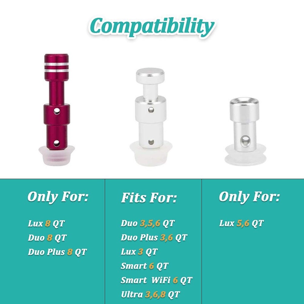 2 Pack Float Valve for Instant Pot with 8 2 Valves 8 Silicone Caps